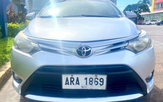 Pearl White Toyota Vios 2015 for sale in Subic