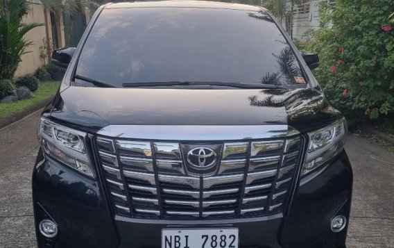 Sell Black 2019 Toyota Alphard in Malabon-2