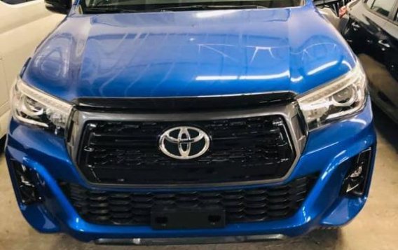 Blue Toyota Hilux 2020 for sale in Manila-3