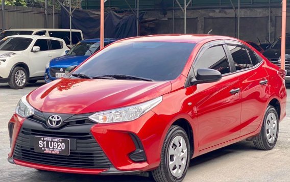 Red Toyota Vios 2021 for sale in Makati -1