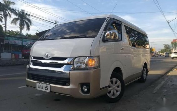 Sell Pearl White 2018 Toyota Hiace Super Grandia in San Carlos-1