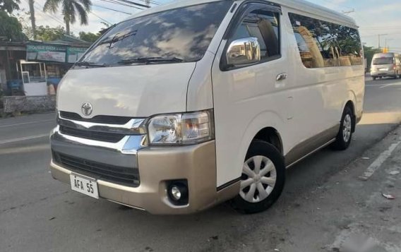 Sell Pearl White 2018 Toyota Hiace Super Grandia in San Carlos-9