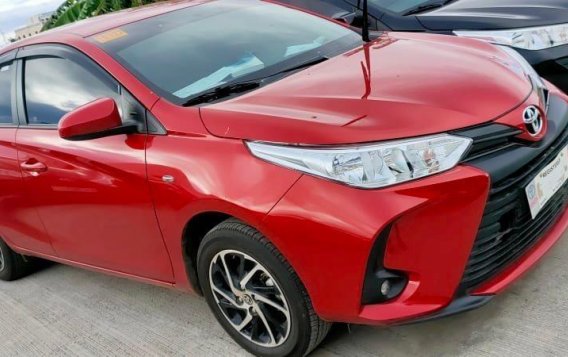 Selling Red Toyota Vios 2021 in Quezon-1