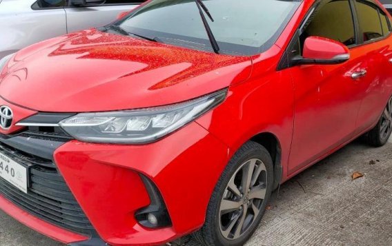 Selling Red Toyota Vios 2021 in Quezon