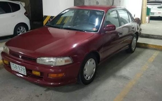 Red Toyota Corolla 1992 for sale in Las Piñas-7