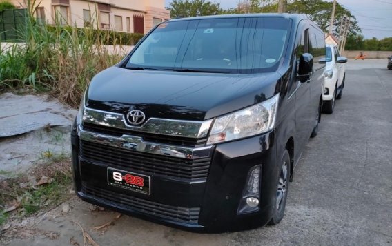 Selling Black Toyota Hice Grandia 2019 in Quezon