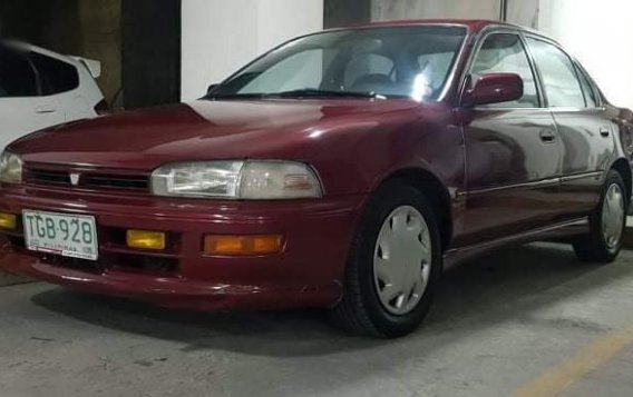 Red Toyota Corolla 1992 for sale in Las Piñas-6