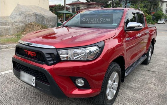 Sell Red 2017 Toyota Hilux in Quezon City-1