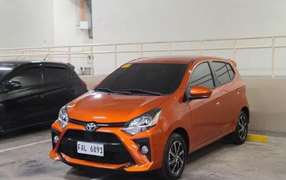 Selling Orange Toyota Wigo 2021 in Marikina-2
