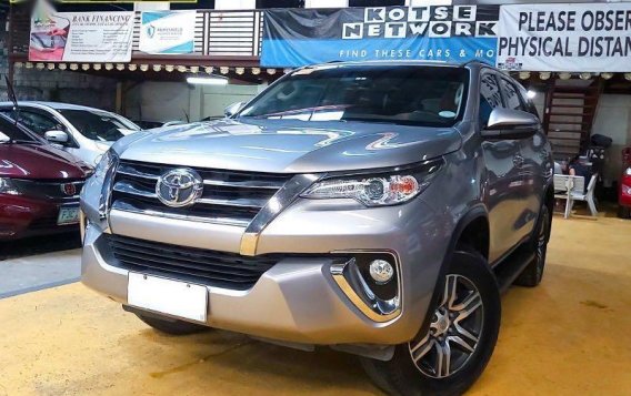 Silver Toyota Fortuner 2019 for sale in Manual-1