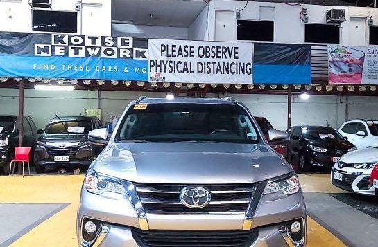 Silver Toyota Fortuner 2019 for sale in Manual-7