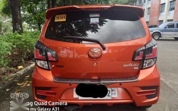 Selling Orange Toyota Wigo 2021 in Quezon City-2