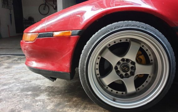 Red Toyota Mr2 1990 for sale-2