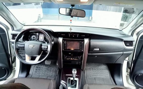 Pearl White Toyota Fortuner 2019 for sale in Automatic-4