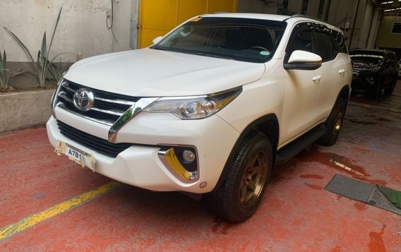 Pearl White Toyota Fortuner 2018 for sale in San Juan