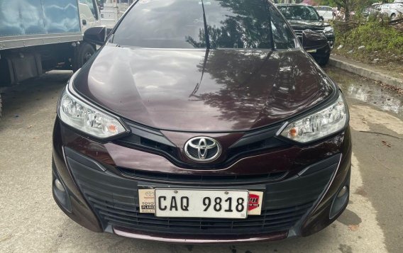 Selling Red Toyota Vios 2019 in Quezon City