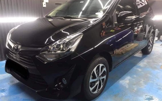Black Toyota Wigo 2018 for sale in Automatic-4