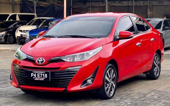 Sell Red 2019 Toyota Vios in Makati-1