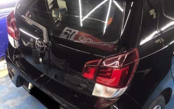 Black Toyota Wigo 2018 for sale in Automatic-7