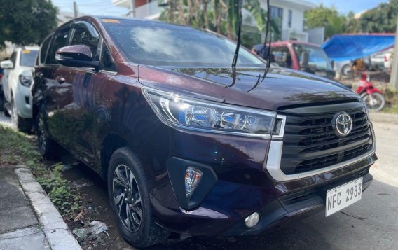 Selling Red Toyota Innova 2021 in Quezon City-2