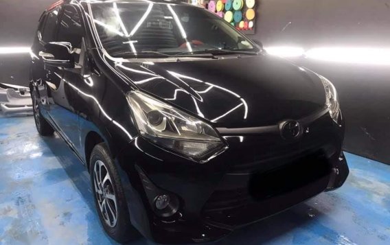 Black Toyota Wigo 2018 for sale in Automatic