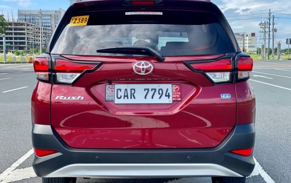 Red Toyota Rush 2019 for sale-4