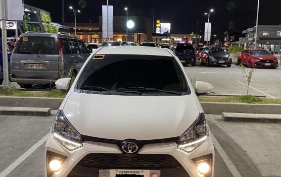 Selling White Toyota Wigo 2021 in Manila-2