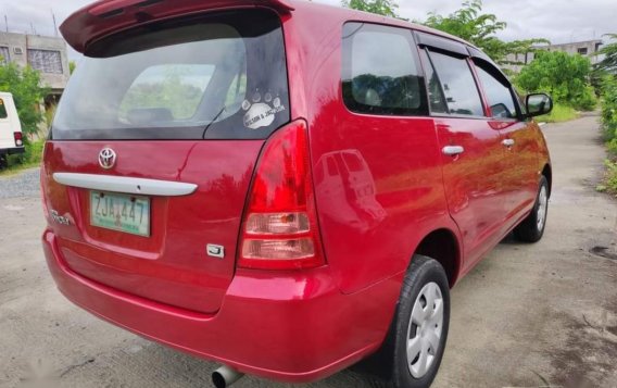 Selling Red Toyota Innova 2007 in Angono-3