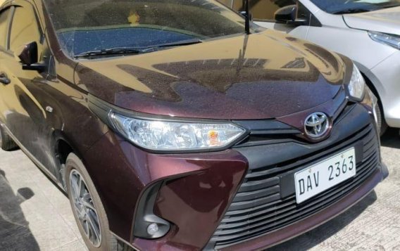 Red Toyota Vios 2021 for sale in Quezon-1