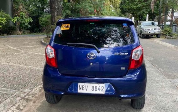 Selling Blue Toyota Wigo 2016 in Manila-1