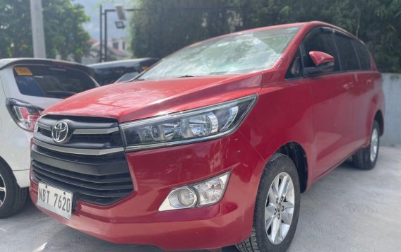 Selling Red Toyota Innova 2019 in Quezon City