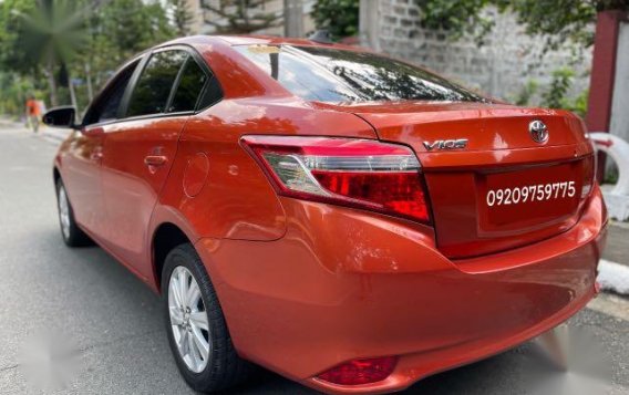 Orange Toyota Vios 2018 for sale in Quezon City-3