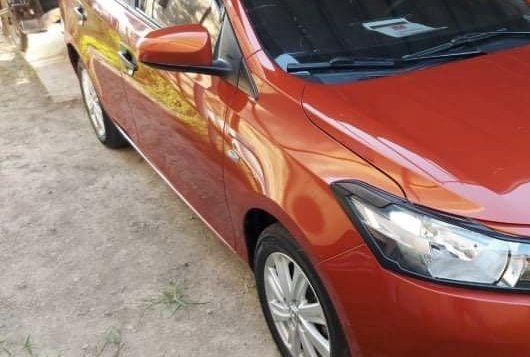 Orange Toyota Vios 2018 for sale -6