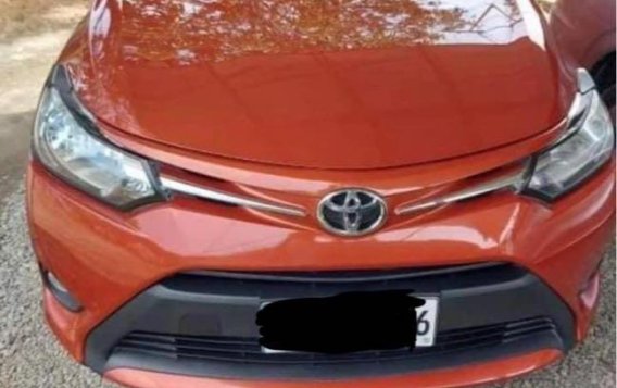 Orange Toyota Vios 2018 for sale 