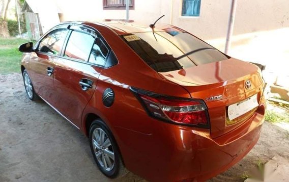 Orange Toyota Vios 2018 for sale -1