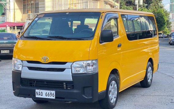 Sell Yellow 2018 Toyota Hiace in Makati-1