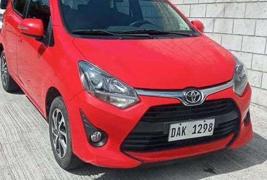 Red Toyota Wigo 2019 for sale in Quezon City-1