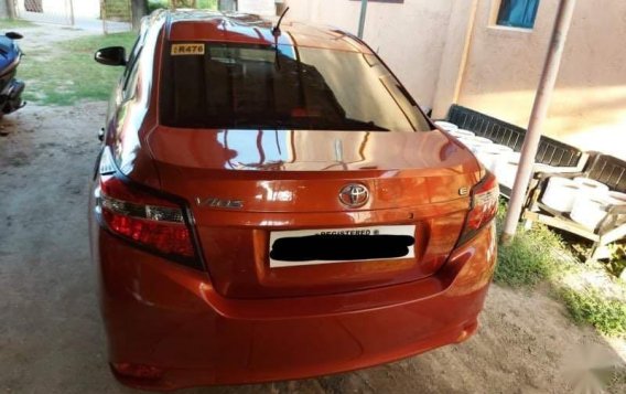 Orange Toyota Vios 2018 for sale -3