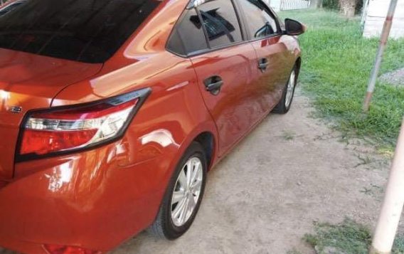 Orange Toyota Vios 2018 for sale -4