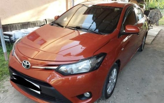 Orange Toyota Vios 2018 for sale -5