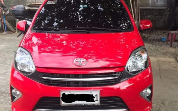 Red Toyota Wigo 2016 for sale in Cabanatuan-3