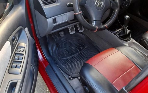 Red Toyota Vios 2006 for sale in Las Pinas-5