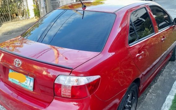 Red Toyota Vios 2006 for sale in Las Pinas-3