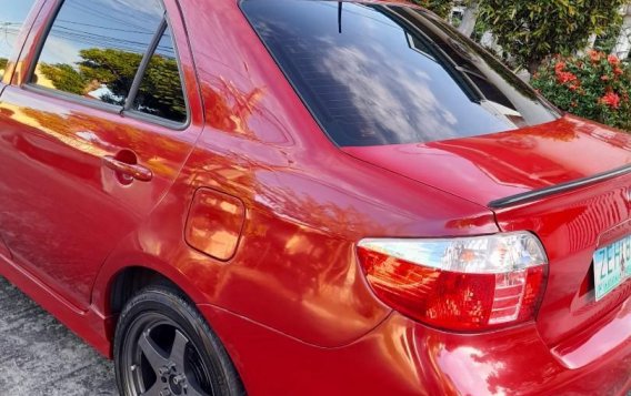 Red Toyota Vios 2006 for sale in Las Pinas-6