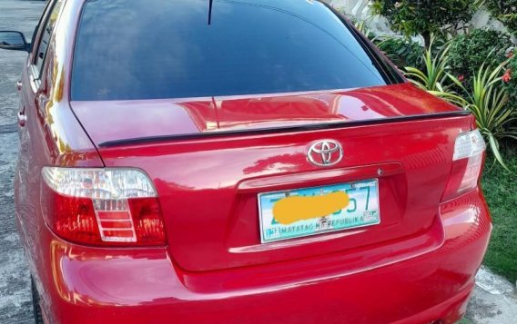 Red Toyota Vios 2006 for sale in Las Pinas-1