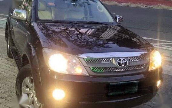 Sell Black 2007 Toyota Fortuner in Quezon City-2