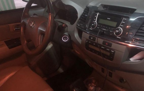Silver Toyota Fortuner 2012 for sale in Pasig -7