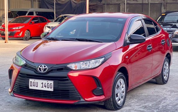 Red Toyota Vios 2021 for sale in Makati-1