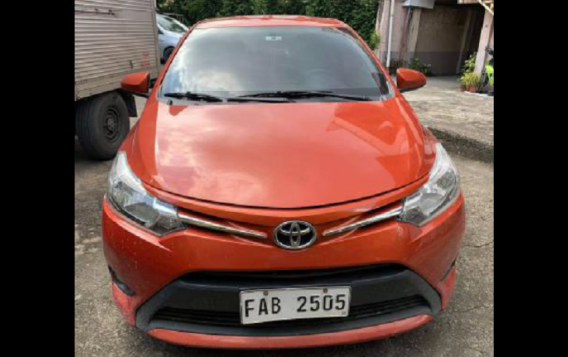 Sell Orange 2017 Toyota Vios Sedan at Manual in Caloocan