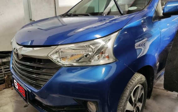 Blue Toyota Avanza 2017 for sale in Quezon City